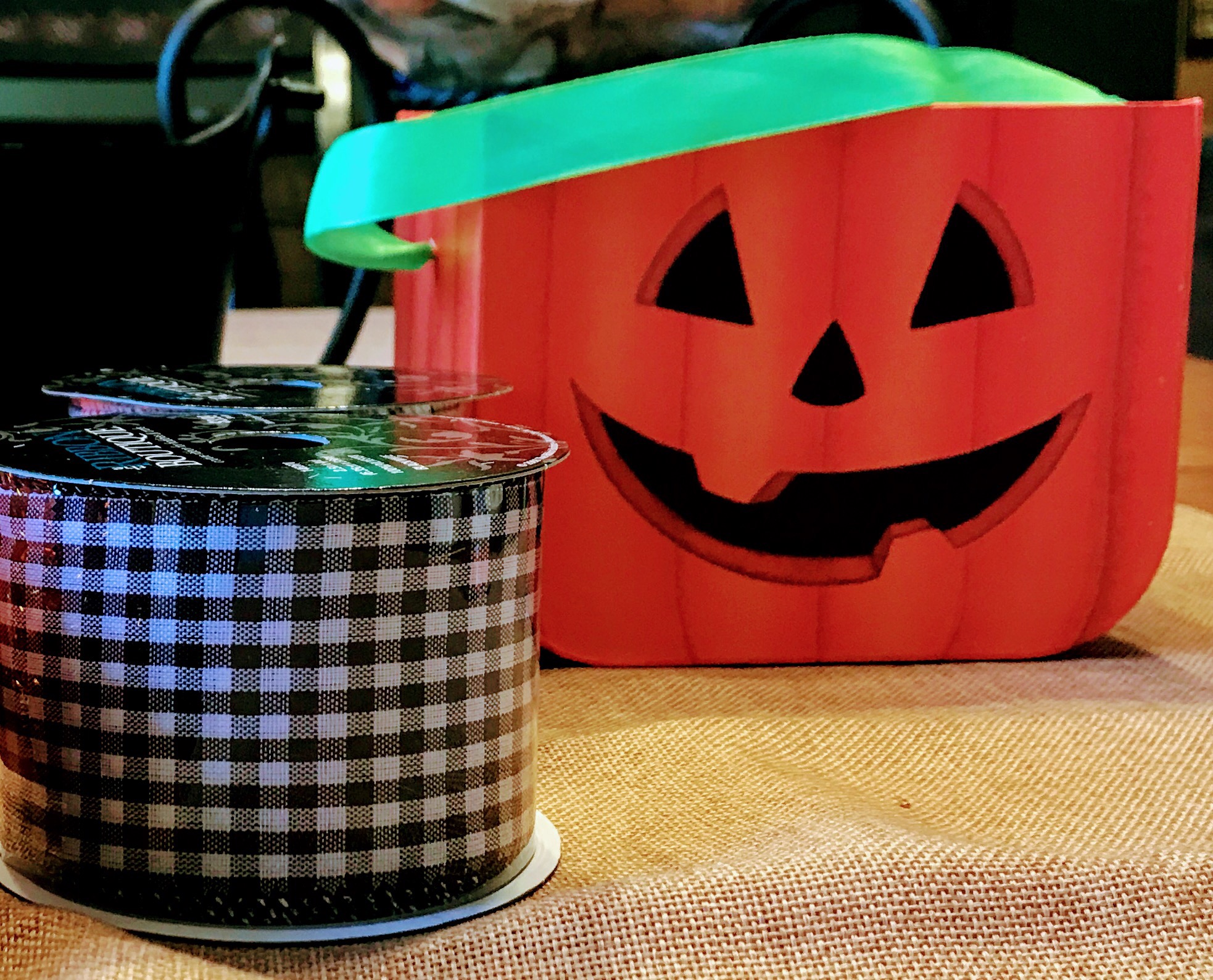 Dollar Tree Halloween Gift Basket - Lynnie M Loves